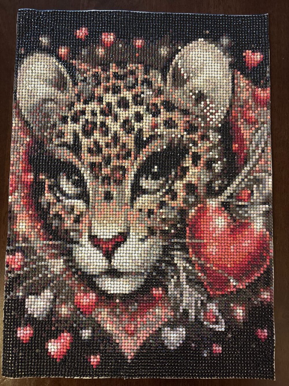 Baby Cheetah Diamond Art Painting - Unframed - 10"x14"